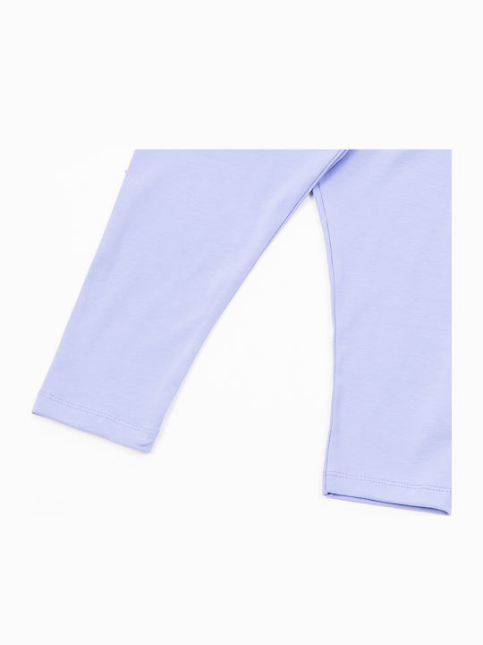 Kinder Leggings Radfahren Kurz Lavender