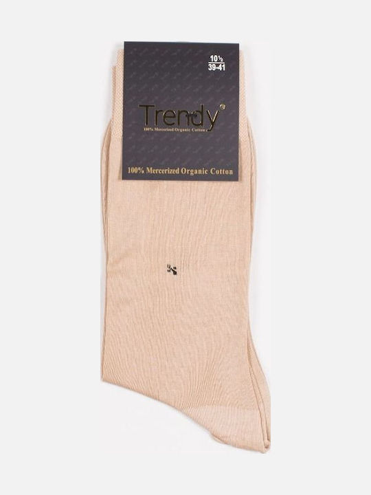 Trendy Ανδρικές Κάλτσες Μπεζ 3Pack Trendy Ανδρικές Κάλτσες Μπεζ 3Pack