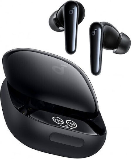 Soundcore by Anker Liberty 4 Pro In-ear Bluetooth Handsfree Earphones with Sweat Resistance and Charging Case Black Matte