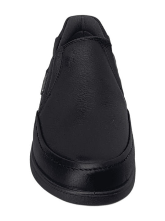 Men's Leather Casual Shoes Black