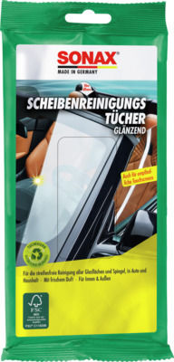 Sonax Glass Glasreinigungstücher für Autos 10Stück