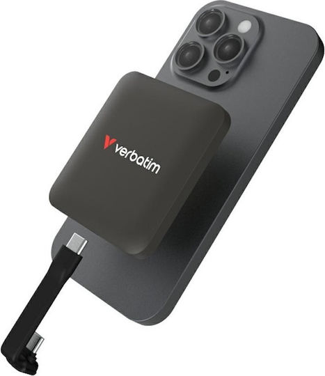Verbatim Snapback Magnetic USB-C Εξωτερικός SSD 1.0TB 2.5" Μαύρο