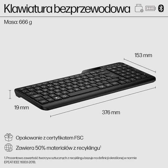 HP Laptop Keyboard for HP 475 with Backlit in Black Color