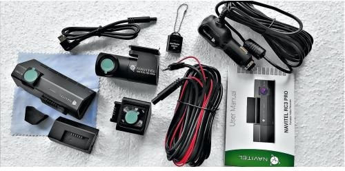 Navitel Set Autokamera DVR 1440P mit Bildschirm 3.16" & Rückfahrkamera
