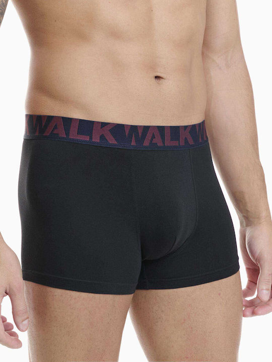 Herren Boxershorts Schwarz 2Packung