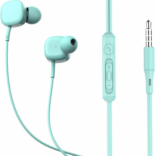 Tellur TLL162371 In-Ear Freisprecheinrichtung Kopfhörer mit Stecker 3.5mm Blau