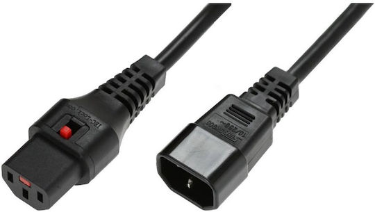 EFB IEC C14 - IEC C14 Cable 3m Μαύρο EK601SW.3