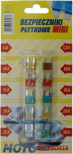 Car Fuses Mini Set 10 Pcs