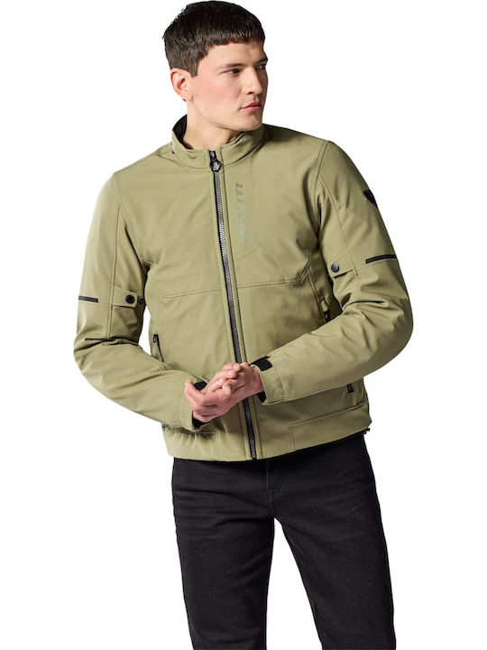 Rev'IT Shade 2 H2O Winter Men's Motorcycle Jacket Waterproof Green