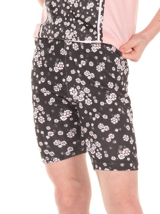 Kids Legging Cycling Short Black