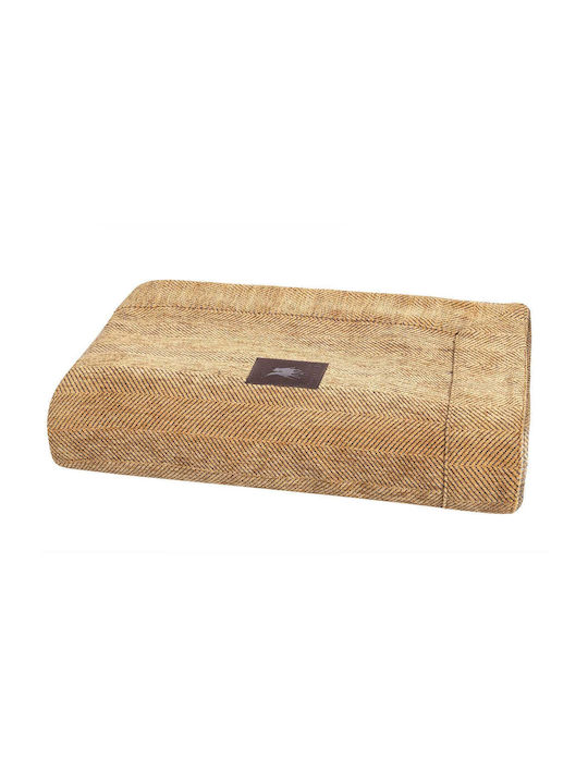 Das Home Essential 3949 Sofa Throw 2 Seater Chenille 180x250cm Ochre