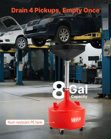 Vevor Manual Oil Can with 30 Liter Capacity