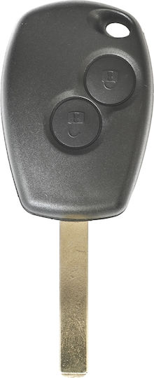 Key Case Contact Dacia Logan Sandero 2 Buttons Semi-finished Key Profile
