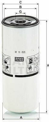 Mann-filter Oil Filter W 11 025