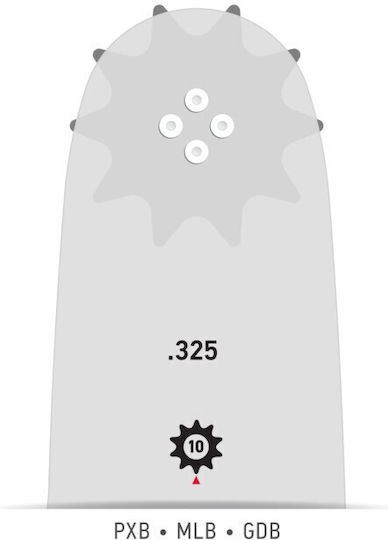 Oregon Lama de Fierăstrău 32 Dinți Pitch 3.25 Lungime 38cm 1.3mm Original