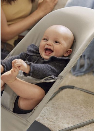 BabyBjorn Manual Baby Relax Swing Balance Soft Sand Grey