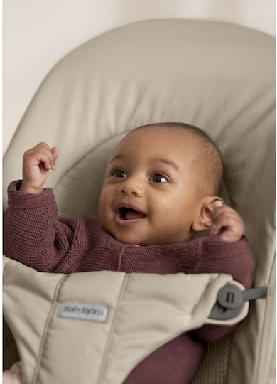 BabyBjorn Manual Baby Relax Swing Balance Soft Sand Grey