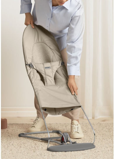 BabyBjorn Manual Baby Relax Swing Balance Soft Sand Grey