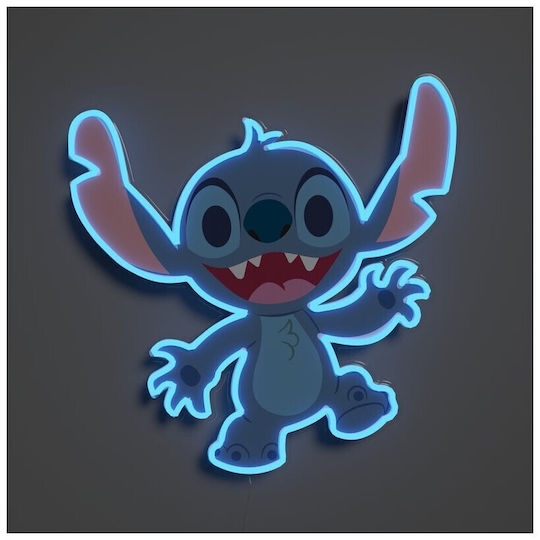 Disney Lumină de perete pentru copii Yellowpop Disney Stich Body