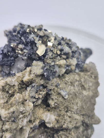 Raw Sample Of Galenite Pyrite Calcite – Natural Stones