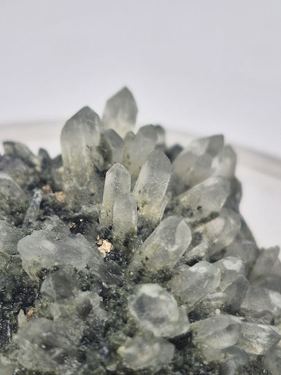 Raw Sample of Galenite Calcite Pyrite Quartz Chlorite Points – Natural Stones