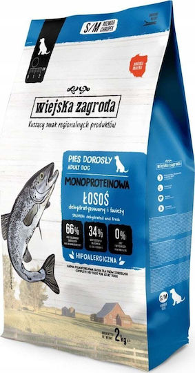 Wiejska Zagroda 6kg Dry Food for Dogs Grain-Free & Gluten-Free with Salmon