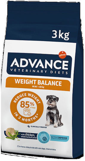 Advance 3kg Dry Food for Small Breed Dogs with Poultry, Chicken, Pork and Fish