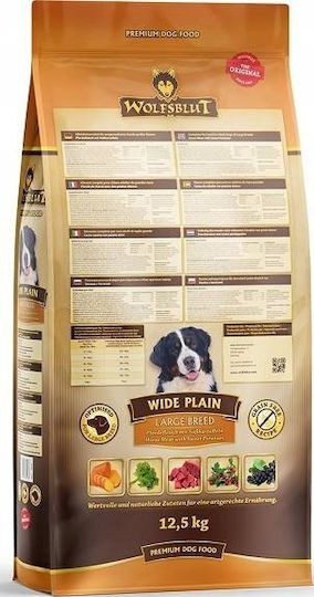 Wolfsblut Wide Plain Horse Adult 12,5 Kg Wb005 Pet Supplies