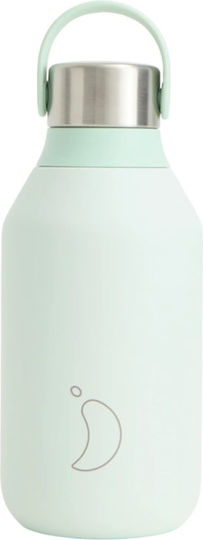 Chilly's Series 2 Thermos Bottle Stainless Steel BPA Free 350ml Turquoise