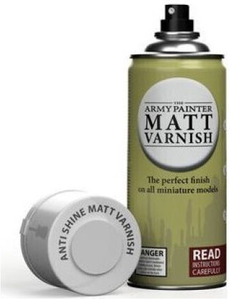 The Army Painter Primer Боя за Моделизъм в Спрей Anti-Shine Matt Varnish 400мл CP3003