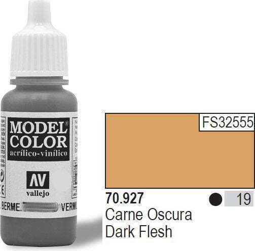 Acrylicos Vallejo Model Боя за Моделизъм Dark Flesh 17мл