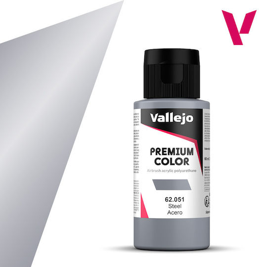 Acrylicos Vallejo Model Making Paint in Spray in Silver color 60ml