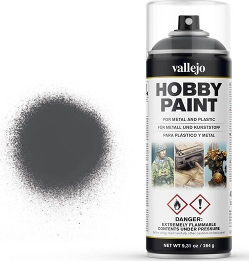 Acrylicos Vallejo Hobby Paint Χρώμα Μοντελισμού σε Spray Panzer Grey 264g 400ml