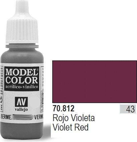 Acrylicos Vallejo Model Боя за Моделизъм Violet Red 17мл