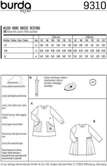 BurdaStyle Schnittmuster Nähpapier