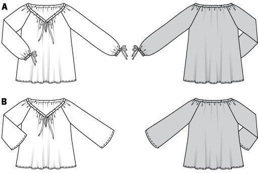 BurdaStyle Πατρον Χαρτί Ραπτικής