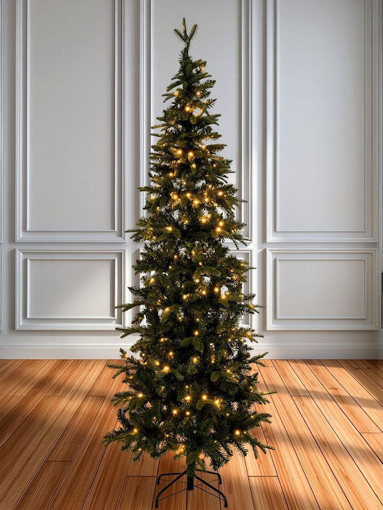 Christmas Tree Pre-lit Slim with LED Lighting