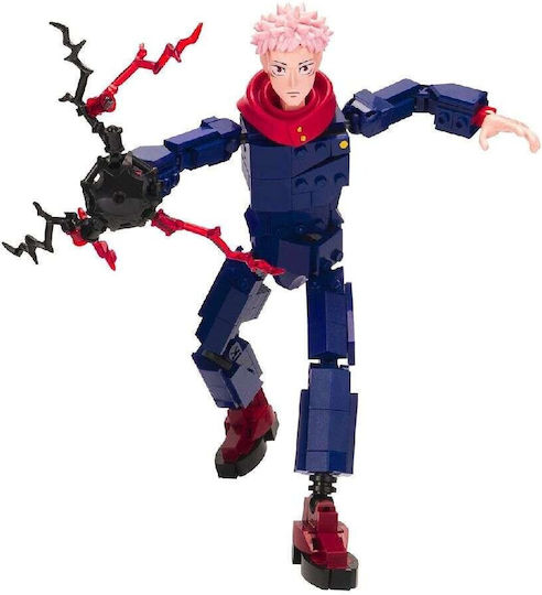 Bldr Crunchyroll Construction Figure Jujutsu Kaisen Yuji Itadori 23cm – Jazwares #cns0039