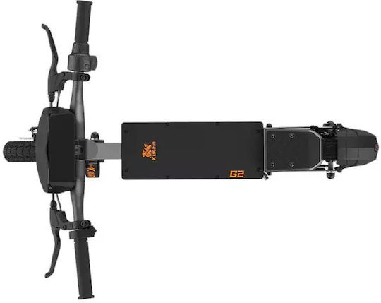 Kugoo Kugoo G2 Elektroroller mit 45 km/h Höchstgeschwindigkeit und 55 km Reichweite in Schwarz Farbe