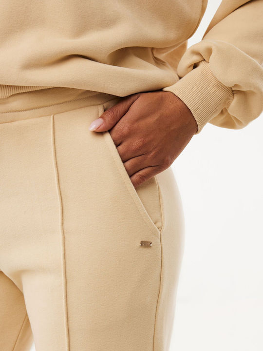 Sweatpants Tabac Brown