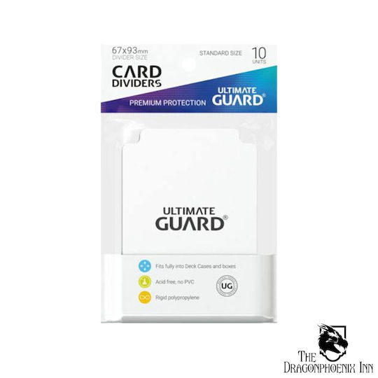 Ultimate Guard Card Dividers Card Divider Standard Size White