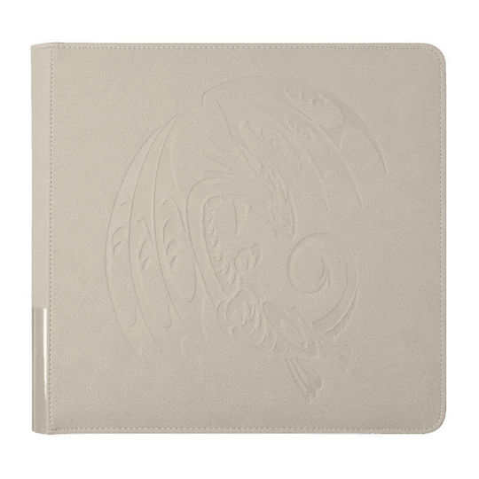 Dragon Shield Card Codex 576 Portfolio Ashen Binder 12-Pocket Standard Size White