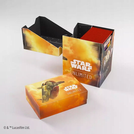 Gamegenic Soft Crate - Krieg der Sterne Unlimited: Boba Fett/fetts Firespray Star Wars Deck Box Standardgröße