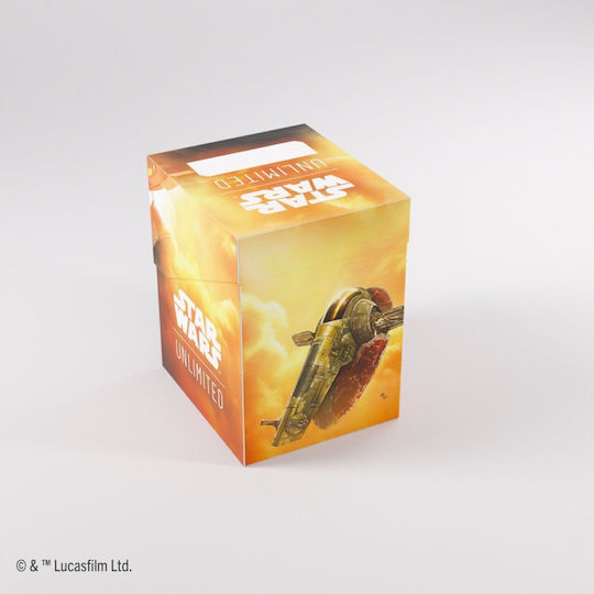 Gamegenic Soft Crate - Krieg der Sterne Unlimited: Boba Fett/fetts Firespray Star Wars Deck Box Standardgröße