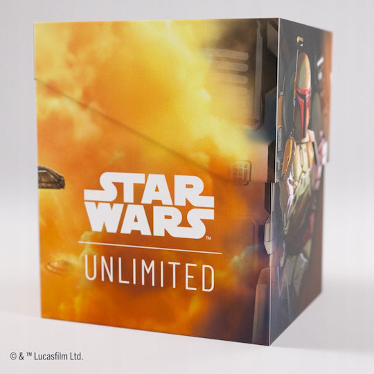 Gamegenic Soft Crate - Krieg der Sterne Unlimited: Boba Fett/fetts Firespray Star Wars Deck Box Standardgröße
