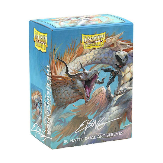 Dragon Shield Series Card Sleeves Standard Size 100τμχ Μπλε