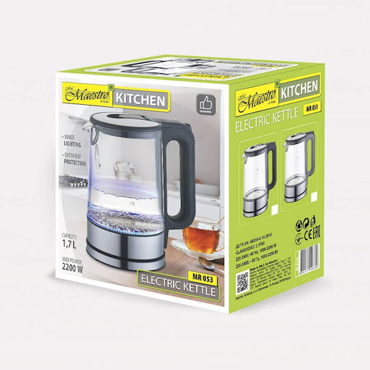 Maestro Reisekessel 1.7Es 2200W Grau