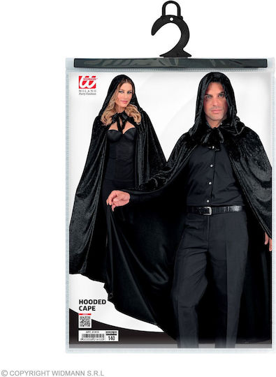 Carnival Cape Black for Halloween 1pcs