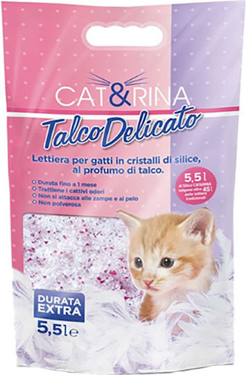 Record Cat&Rina Talco Delicato Κρυσταλλική Άμμος Γάτας 5.5lt