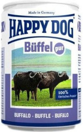 Happy Dog Wet Food Dogs in Cans with Meat Grain-Free 800gr